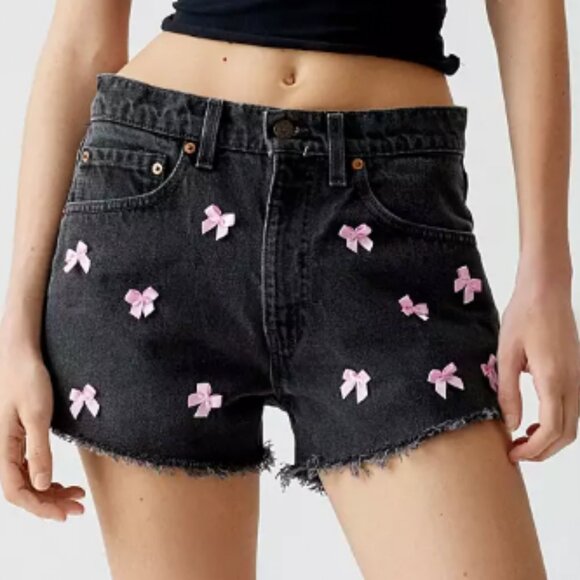 Urban Outfitters Pants - Urban Renewal Remade Bow Denim Short